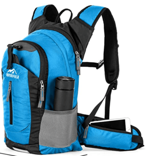 rupumpack hydration backpack with mesh pockets