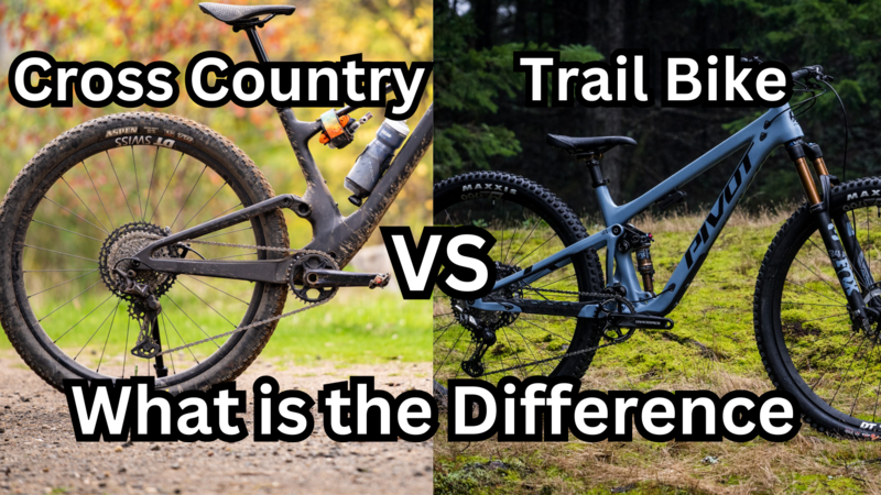 cross country bike vs mountain bike