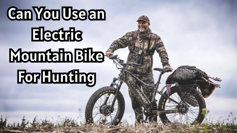 electric mountain bike hunting